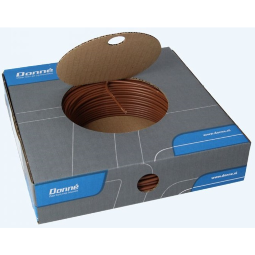 Donne VD draad bruin- VD 2,5mm² per 100 meter