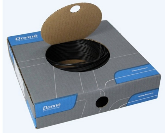 Donne VD draad zwart- VD 1,5mm² per 100 meter