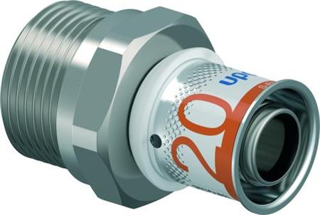 Uponor S-Press Plus Overgangskoppeling 20x22K