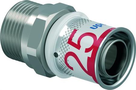 Uponor S-Press Plus Overgangskoppeling 25x22K