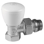 Handbediende Haakse Radiatorkraan Giacomini R5X033