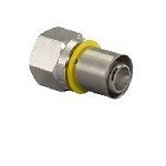 Uponor Gas Perskoppeling 25x3/4 Schroefbus