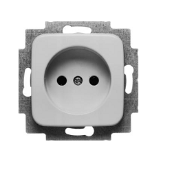 Busch-Jaeger Reflex Wandcontactdoos 1V Zonder Randaarde Wit