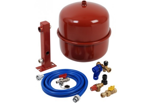 Expansievat Set Compleet Rood 18/0.5