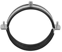 Spiraliet Beugel 125mm rubber inlage