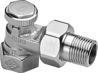 Haaks Voetventiel Heimeier Regutec