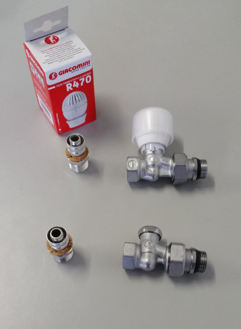 Aansluitset 24 Compact S6, Thermrad S4 / S8