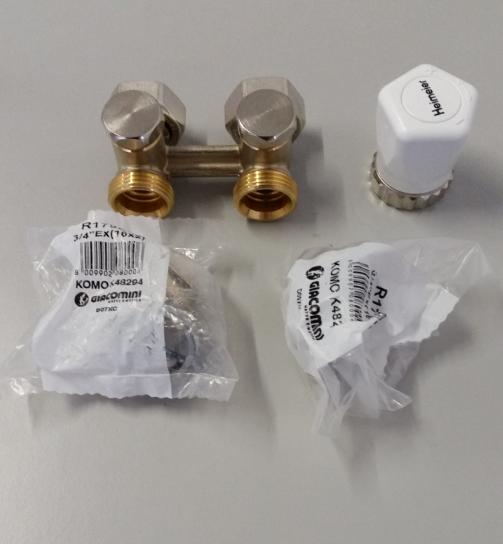 Aansluitset 9 Thermrad S8