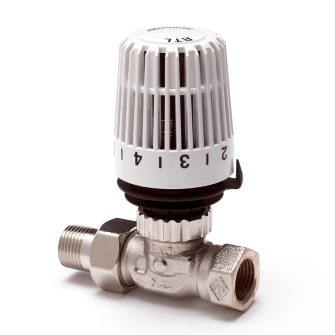 RTL Ventiel Recht Heimeier 1/2"