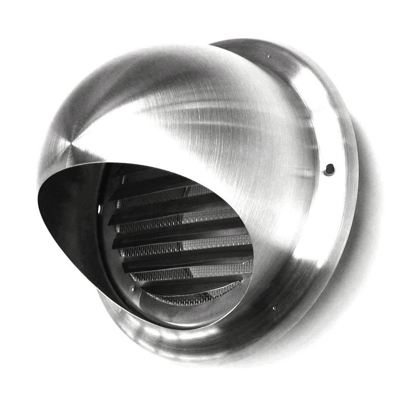 Bolrooster RVS 125 MM Met Schoepen En Muggengaas