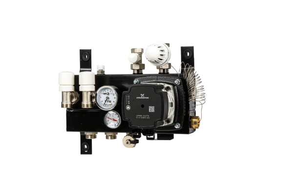 VTE Slim Verdeler 2-groeps Grundfos UPM3 A-label pomp