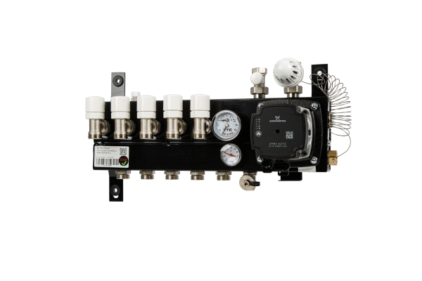 VTE Slim Verdeler 5-groeps Grundfos UPM3 A-label pomp