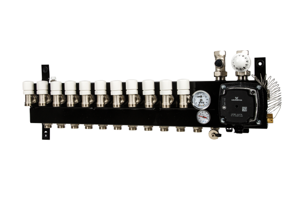 VTE Slim Verdeler 11-groeps Grundfos UPM3 A-label pomp