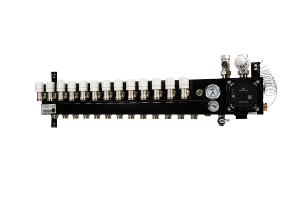 VTE Slim Verdeler 13-groeps Grundfos UPM3 A-label pomp