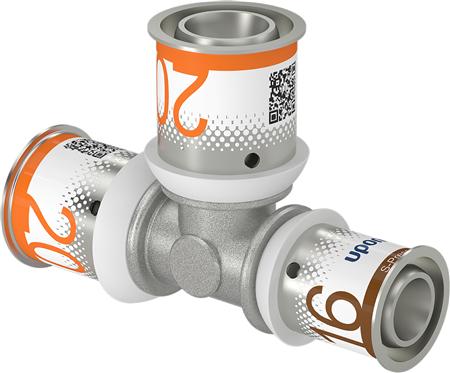 Uponor S-Press Plus T-Stuk 20x20x16mm