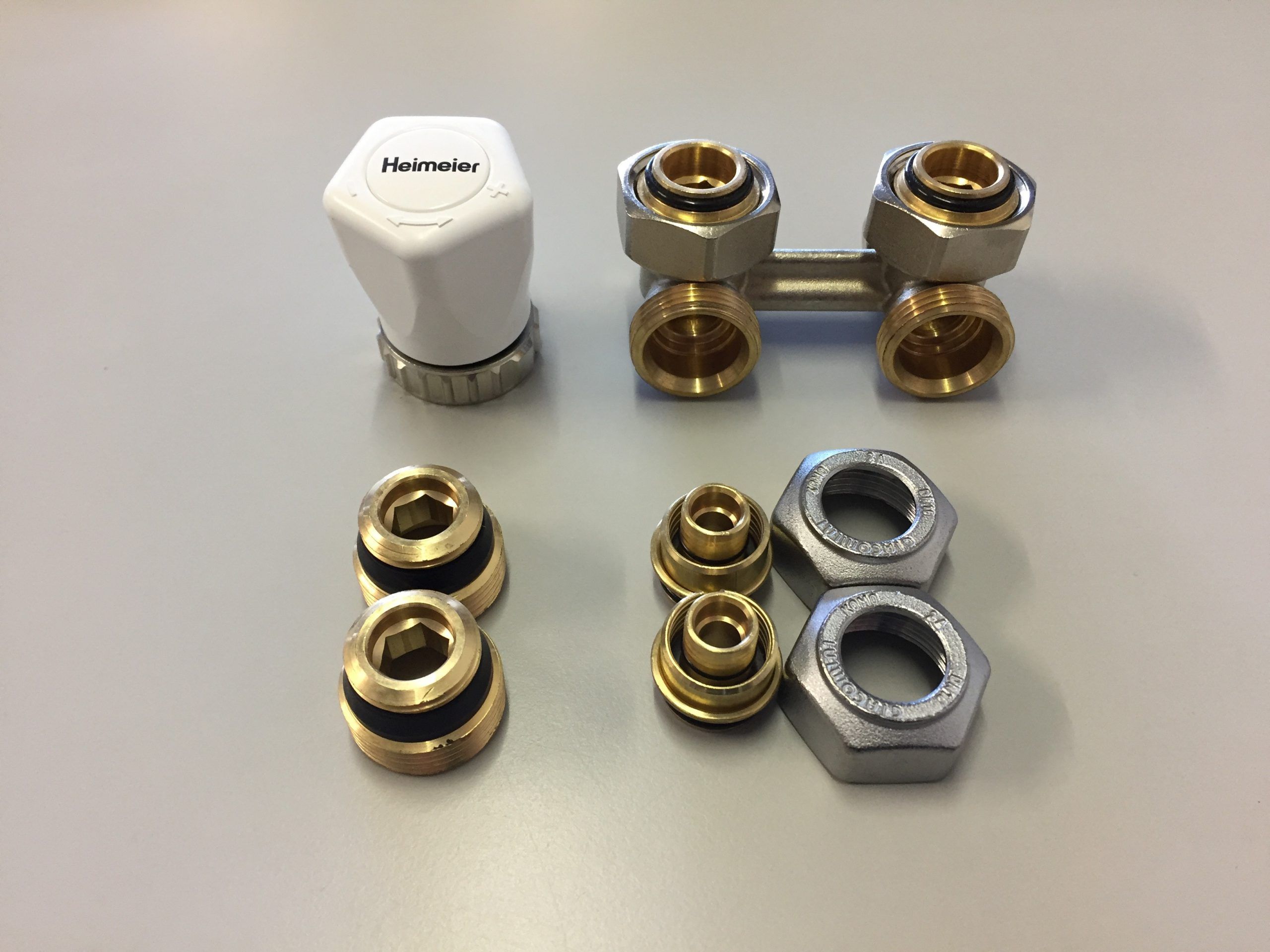 Aansluitset 31 Heimeier