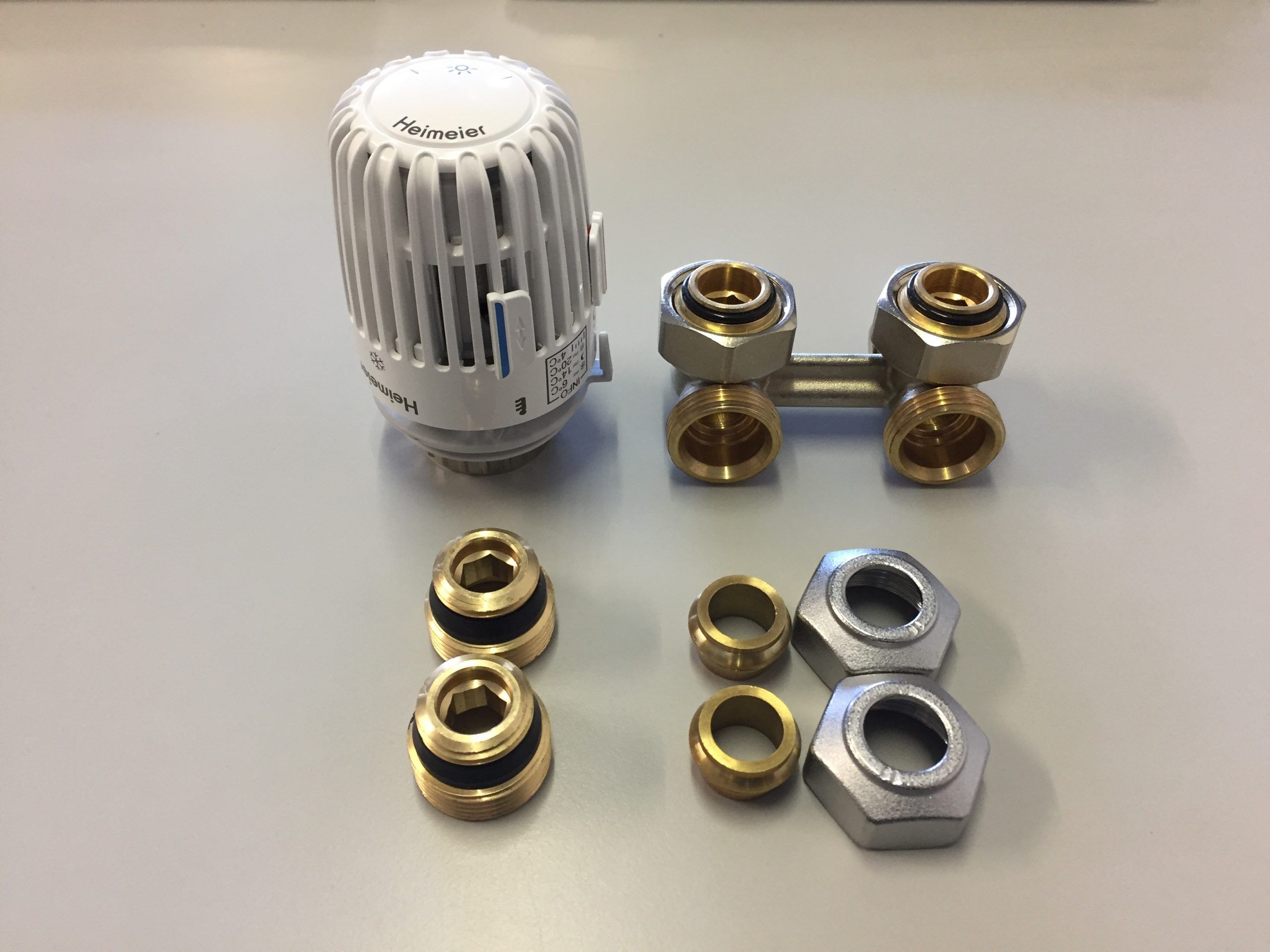 Aansluitset 36 Heimeier