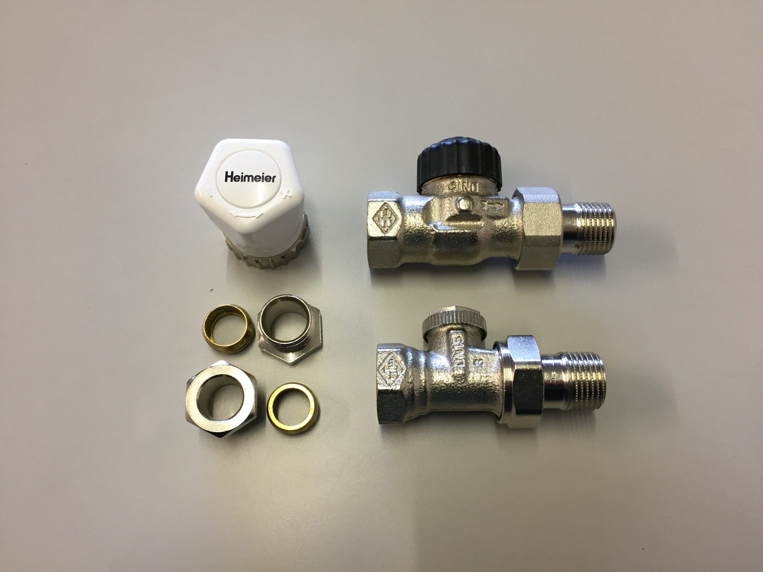 Aansluitset 45 Heimeier