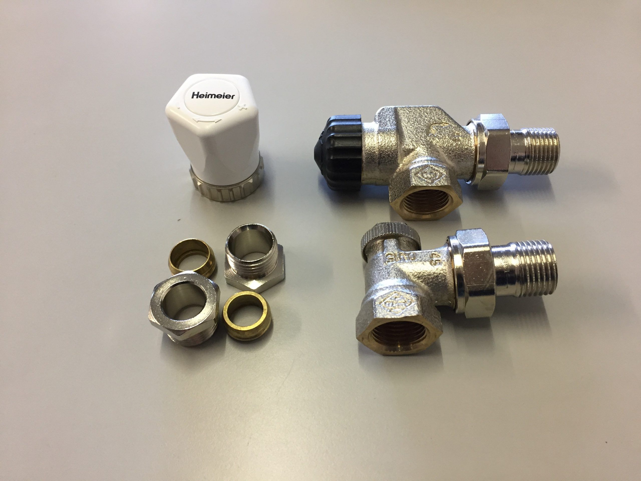 Aansluitset 49 Heimeier