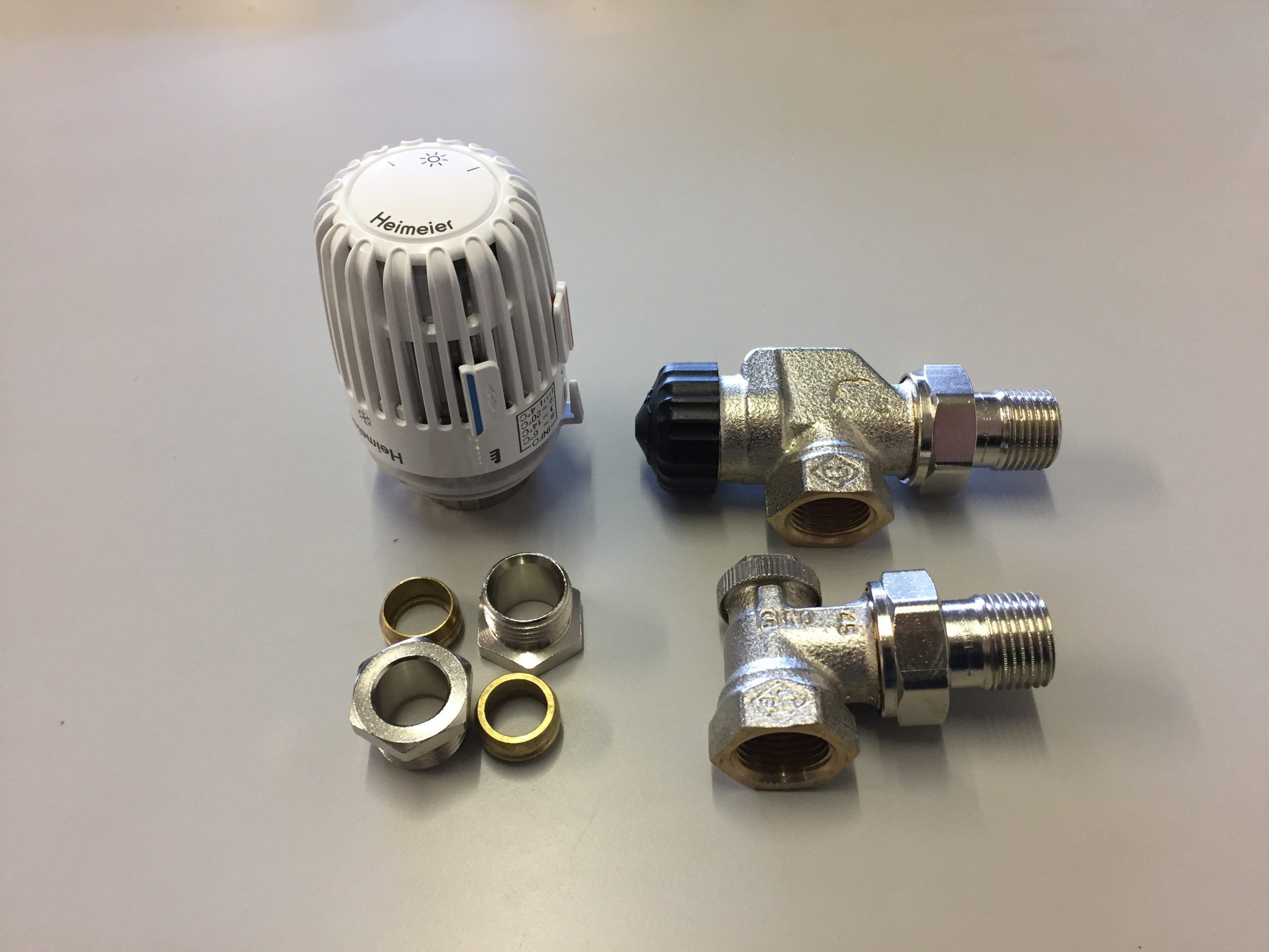 Aansluitset 50 Heimeier