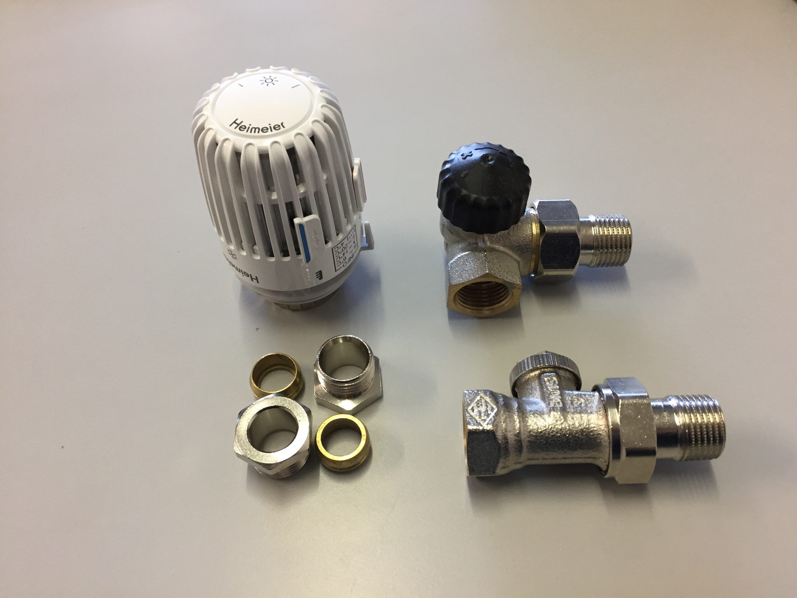 Aansluitset 54 Heimeier