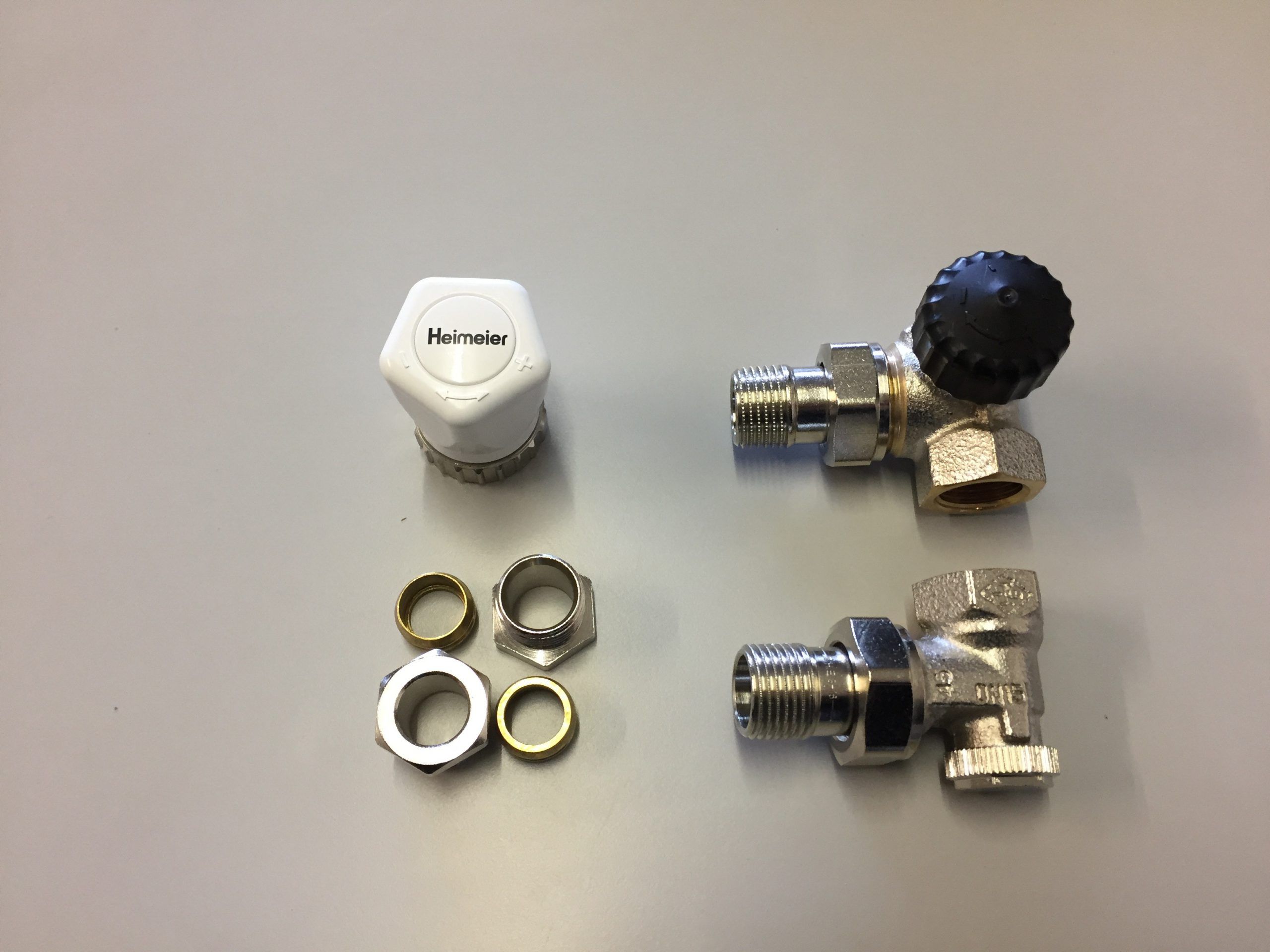 Aansluitsets t.b.v. Thermrad S4 heimeier