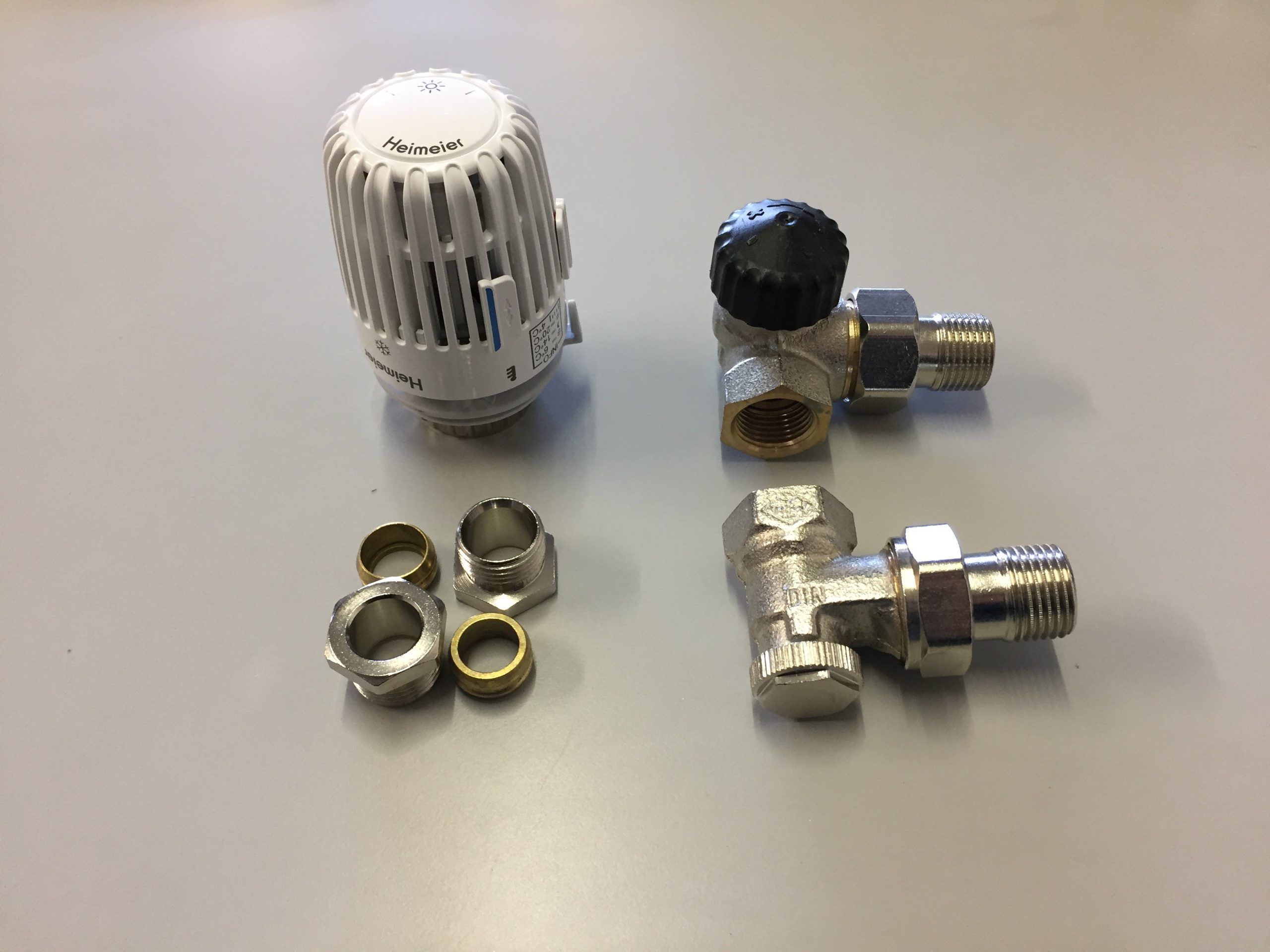 Aansluitset 58 Heimeier