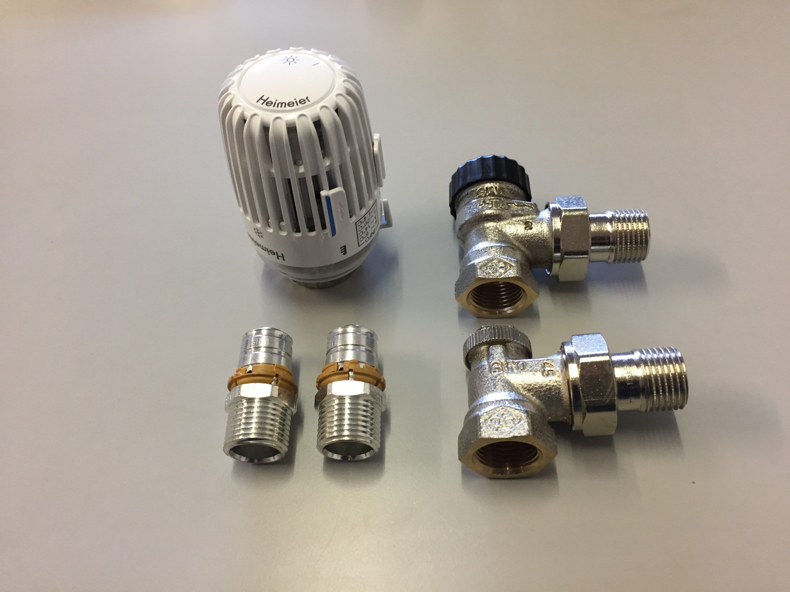 Aansluitset 62 Heimeier