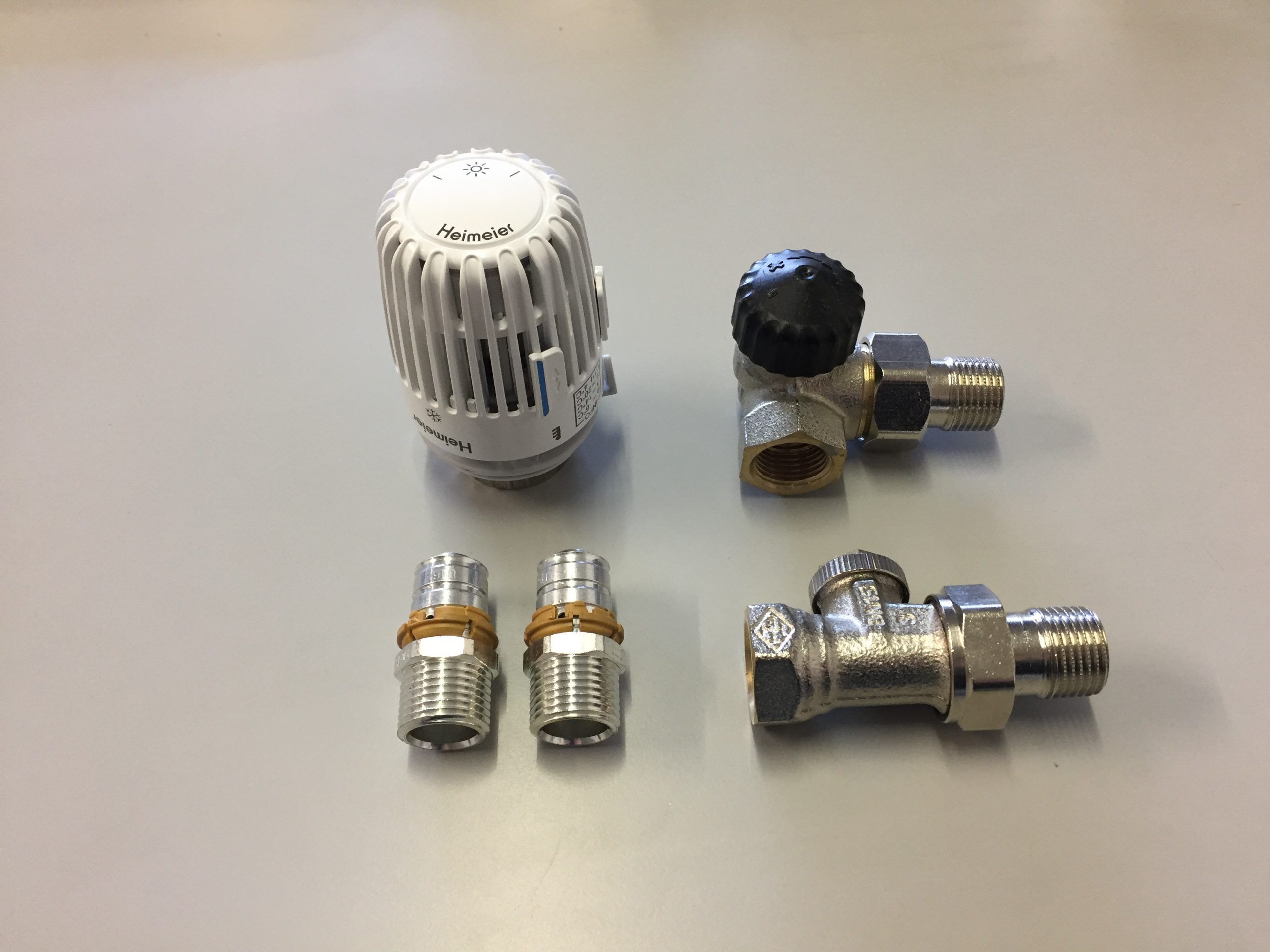 Aansluitset 68 Heimeier