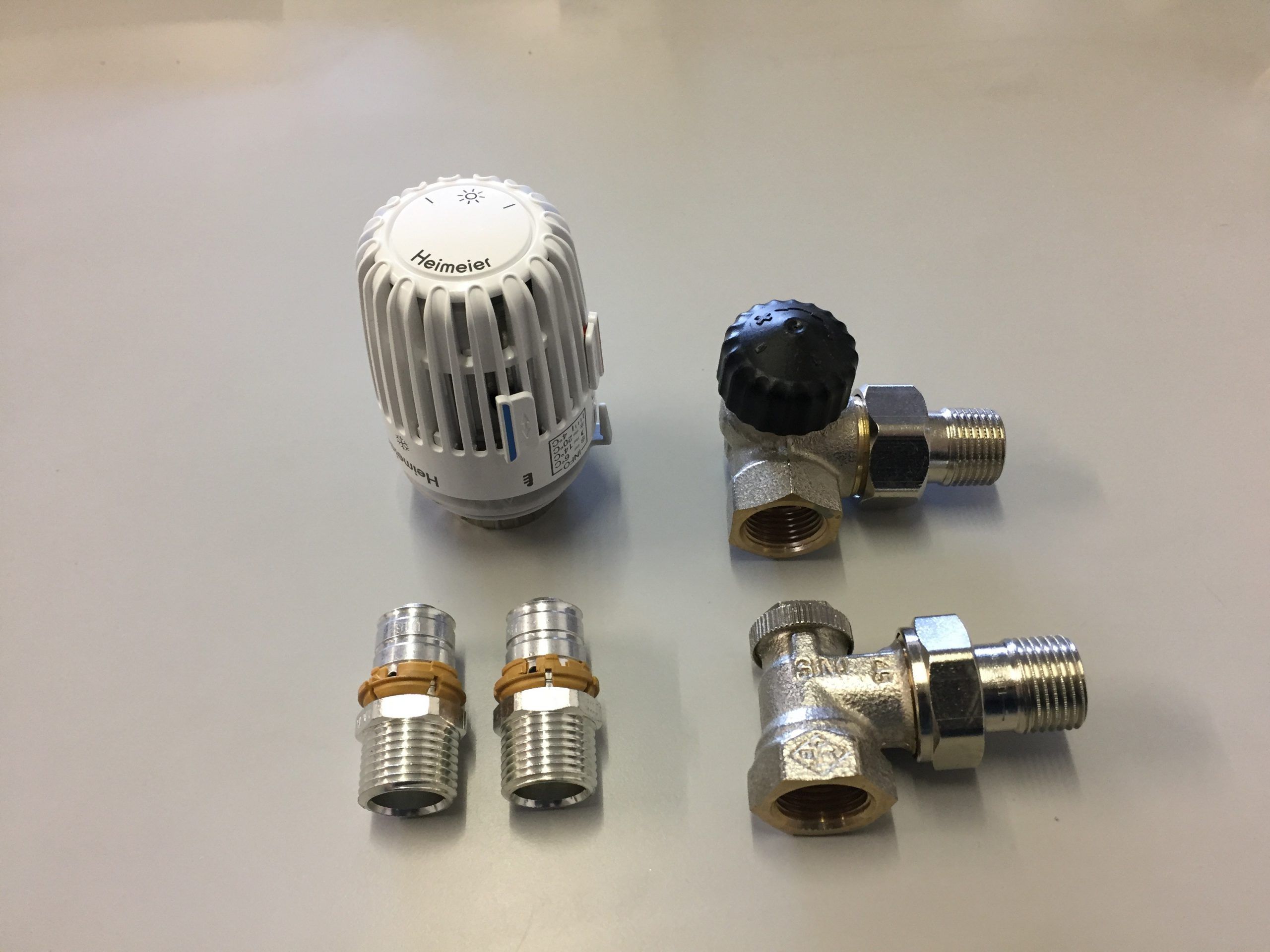 Aansluitset 72 Heimeier