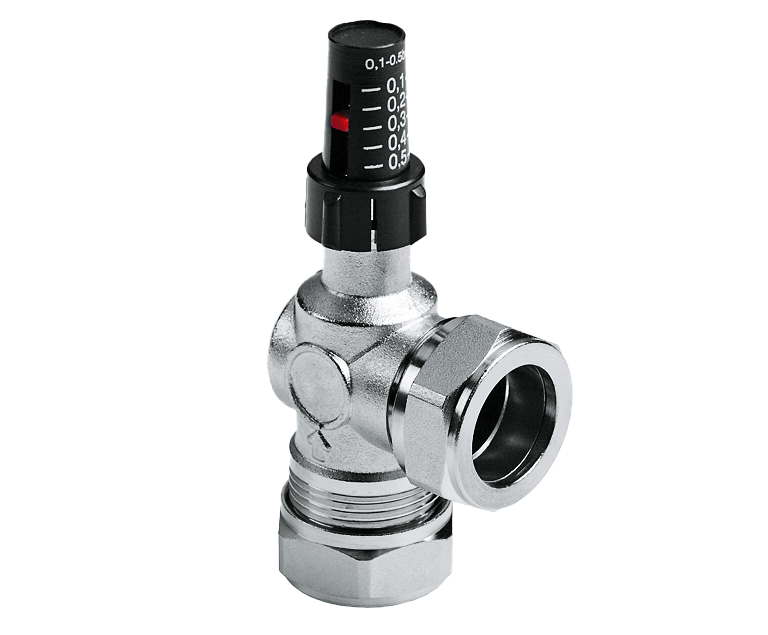 Drukverschilregelaar 22MM Knel - 0.1-0.5 BAR