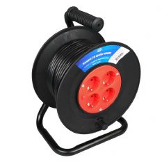 Haspel 25 meter 3x1.0mm² + Randaarde