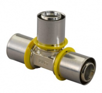 Uponor Gas Perskoppeling T Stuk 20mm