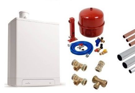 Intergas HRE 36/30 CW5 A-Label (80/80) + Aansluitset