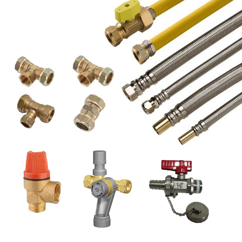 Flexibele Ketel Aansluitset Renovatie