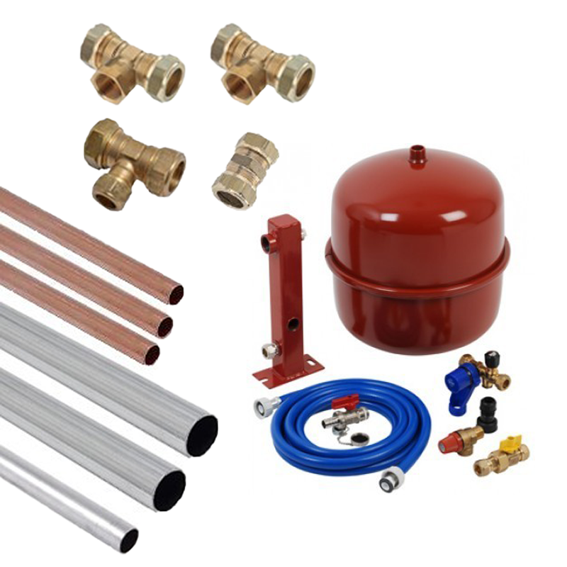 Ketel Aansluitset Compleet