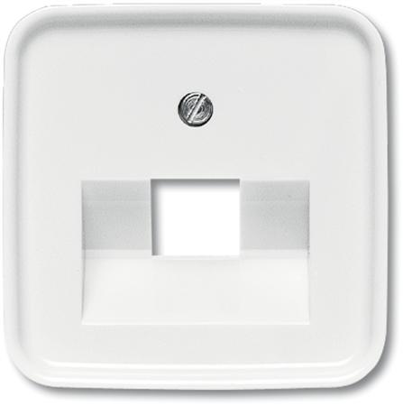 Busch-Jaeger Reflex Internet 1V Centraalplaat Wit