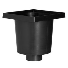 W-Flex Put ZONDER DEKSEL Zwart 75MM 200x200MM + Emmer