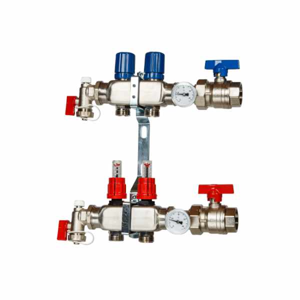VTE RVS Open Verdeler 2 Groepen
