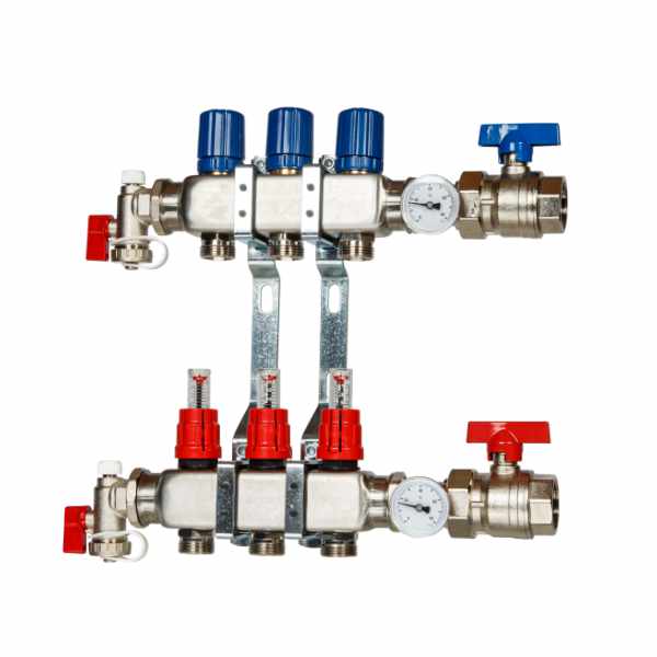 VTE RVS Open Verdeler 3 Groepen