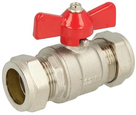 SOLAR KOGELKRAAN CV 22 VLINDER