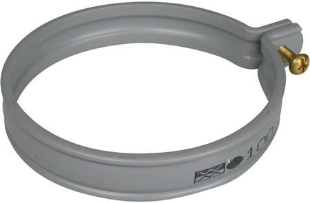 Sol beugel 1d type b pvc 80mm grijs