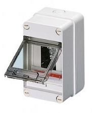 Sol kunststofkast 4mod+klapdeksel