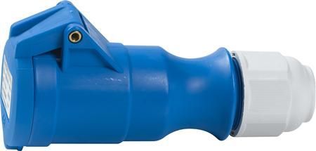 CEE-Koppelcontactstop 16A 2-Polig+A