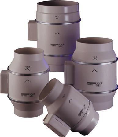 Sol buisventilator td160/100nt kunststof