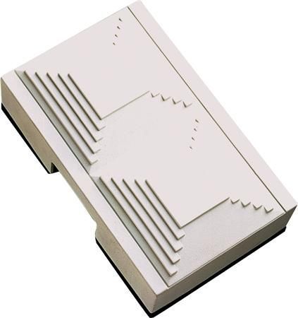 SOLAR DEURBEL 8V OF BATT. WIT