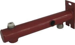 Expansievat Beugel 4-Gats Rood + Puntstuk + Ontluchter