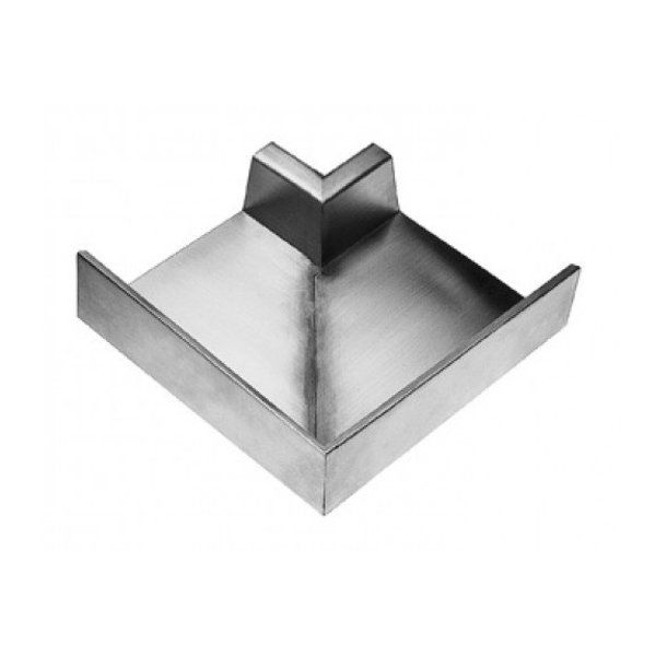 Binnenhoek B30 Haaks Gesoldeerd Bakgoot