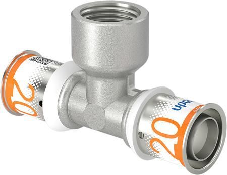 Uponor S-Press Plus T-Stuk 20x1/2x20mm Binnendraad