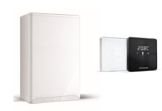 Intergas Xtreme 36 CW5 (80/80) Combiketel + Touch Thermostaat Zwart